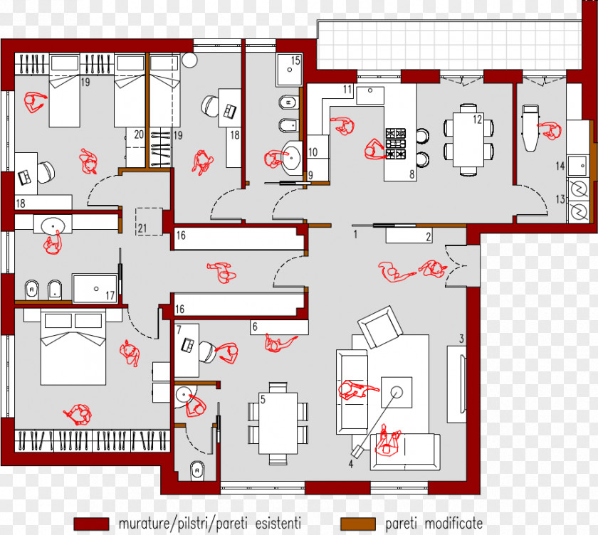 Design Floor Plan Architecture Organization PNG