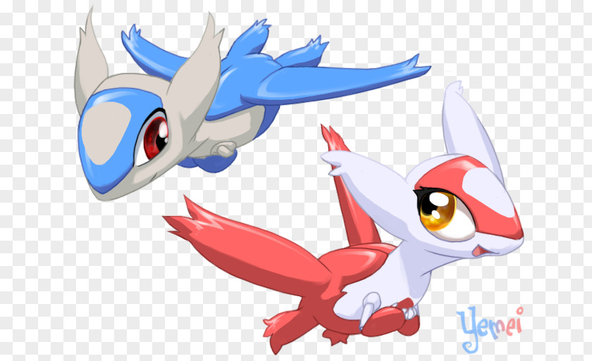 Doodled Latias Dan Latios Lugia Image PNG