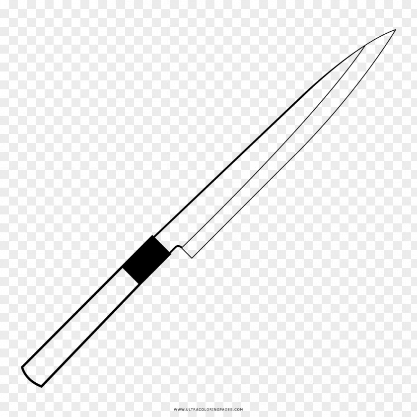 Knife Yanagi Ba Coloring Book Kitchen Knives PNG