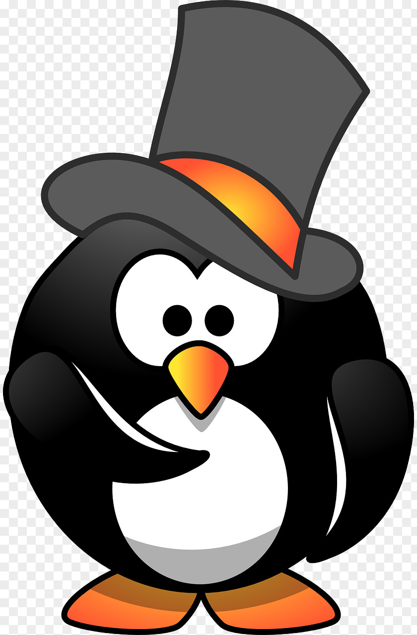 Penguins Penguin T-shirt Top Hat Clip Art PNG