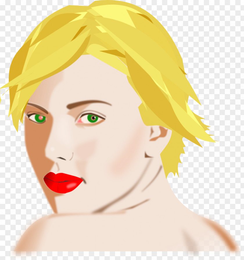 Scarlett Johansson Avatar Clip Art PNG