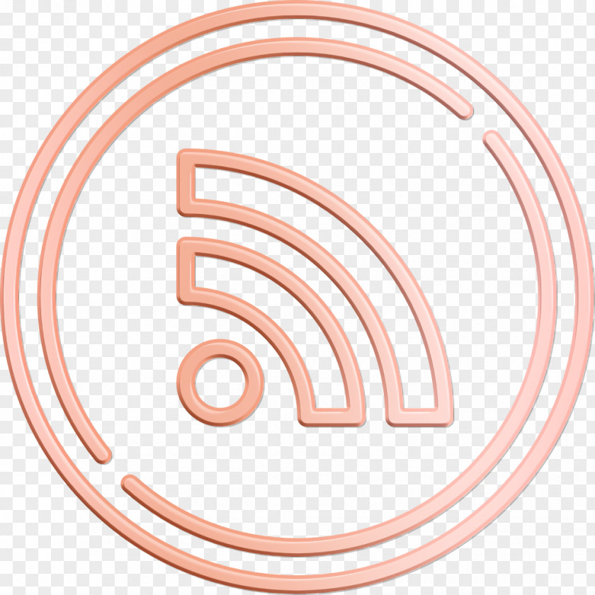 Social Circles Icon RSS Connection PNG