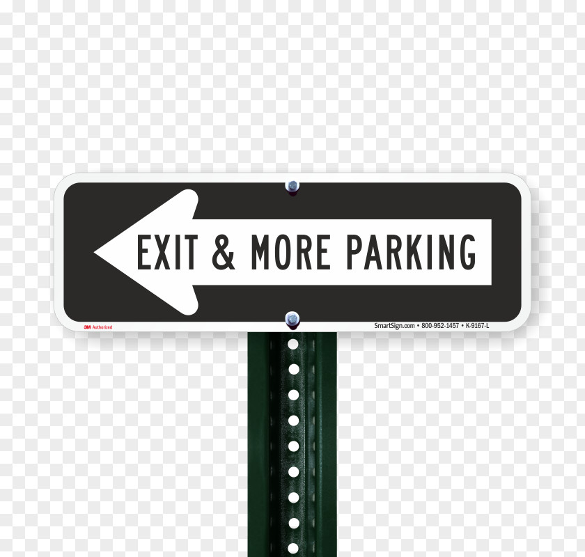 Exit Arrow Sign Parking Car Park PNG