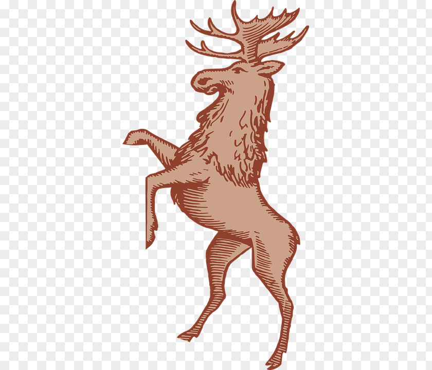 Goat High Jump Moose Reindeer Elk Clip Art PNG