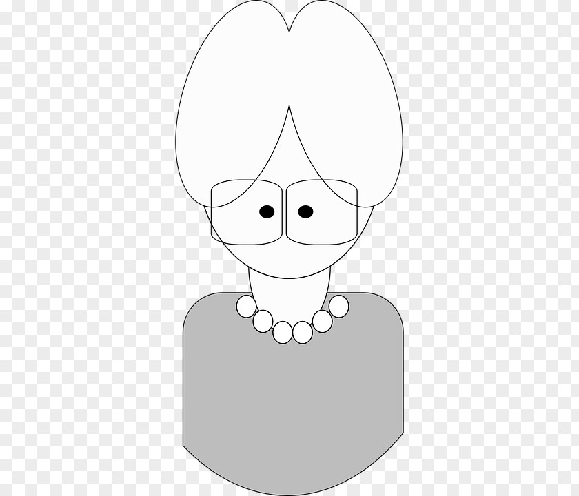 Grandmother Clip Art Image Openclipart Drawing Illustration PNG