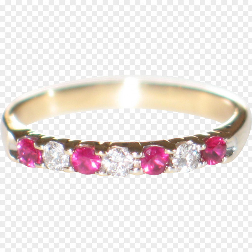 Ruby Wedding Ring Diamond Bangle PNG