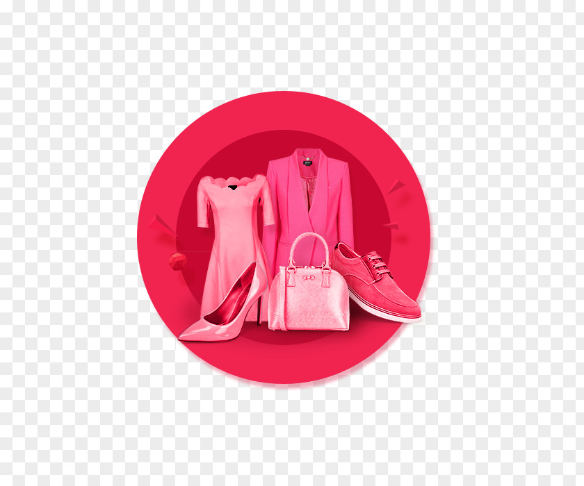 Taobao Background Pink M PNG