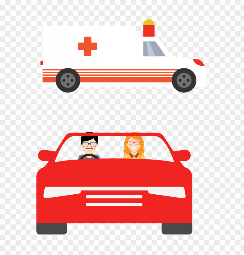 Ambulance Car Cartoon Vector Download PNG