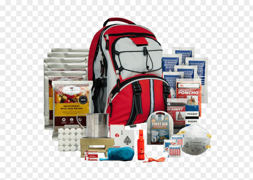 Backpack Wise Company 5-Day Survival Food Kit Skills PNG