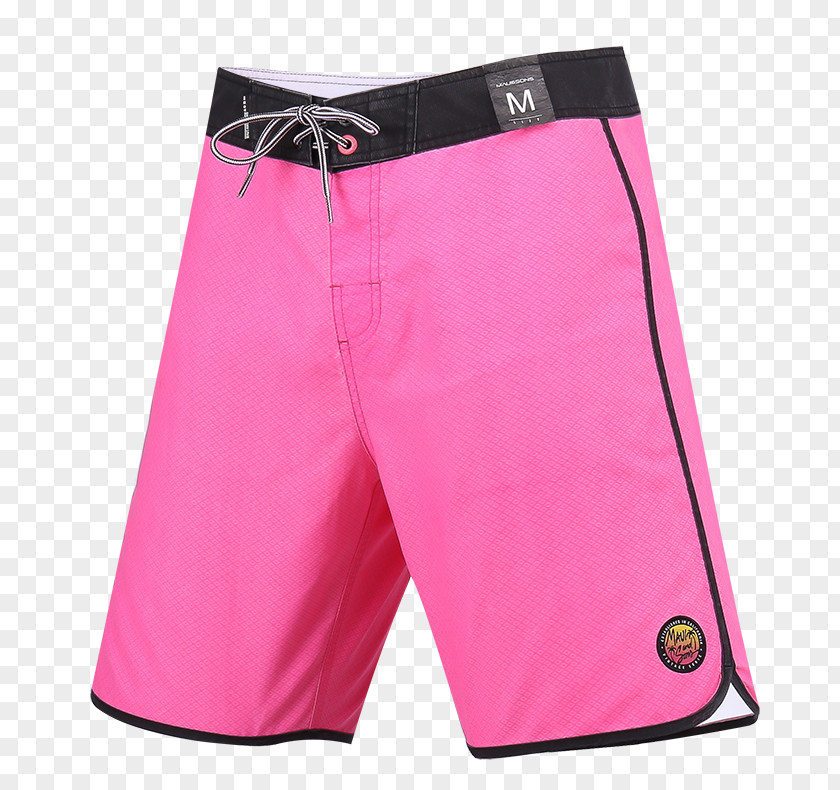 Board Short Trunks Bermuda Shorts Pink M PNG