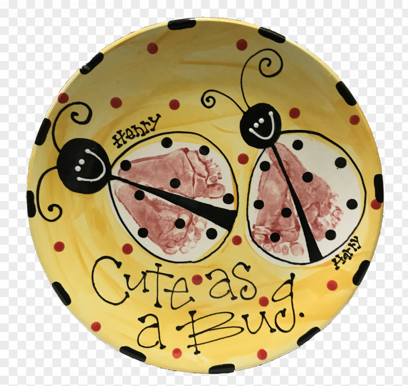 Clock Pottery Food Christmas Footprint PNG