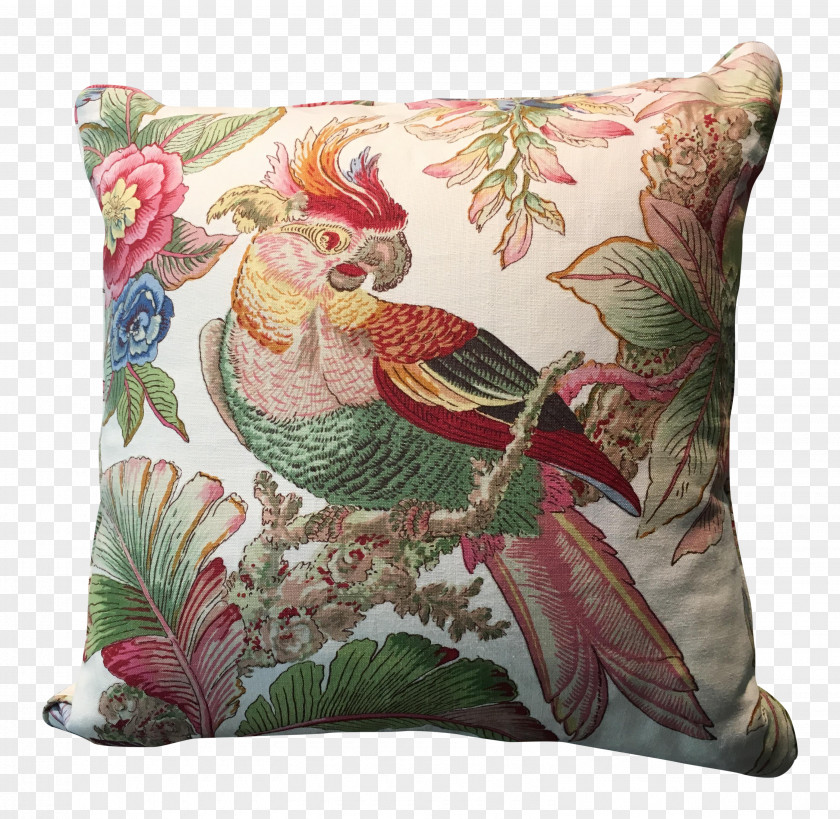 Cockatoo Throw Pillows Cushion Textile PNG