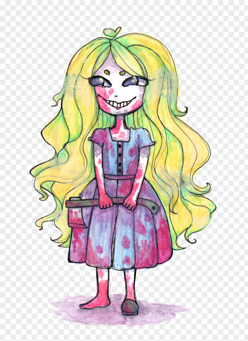 Design Fashion Illustration Cartoon Doll PNG