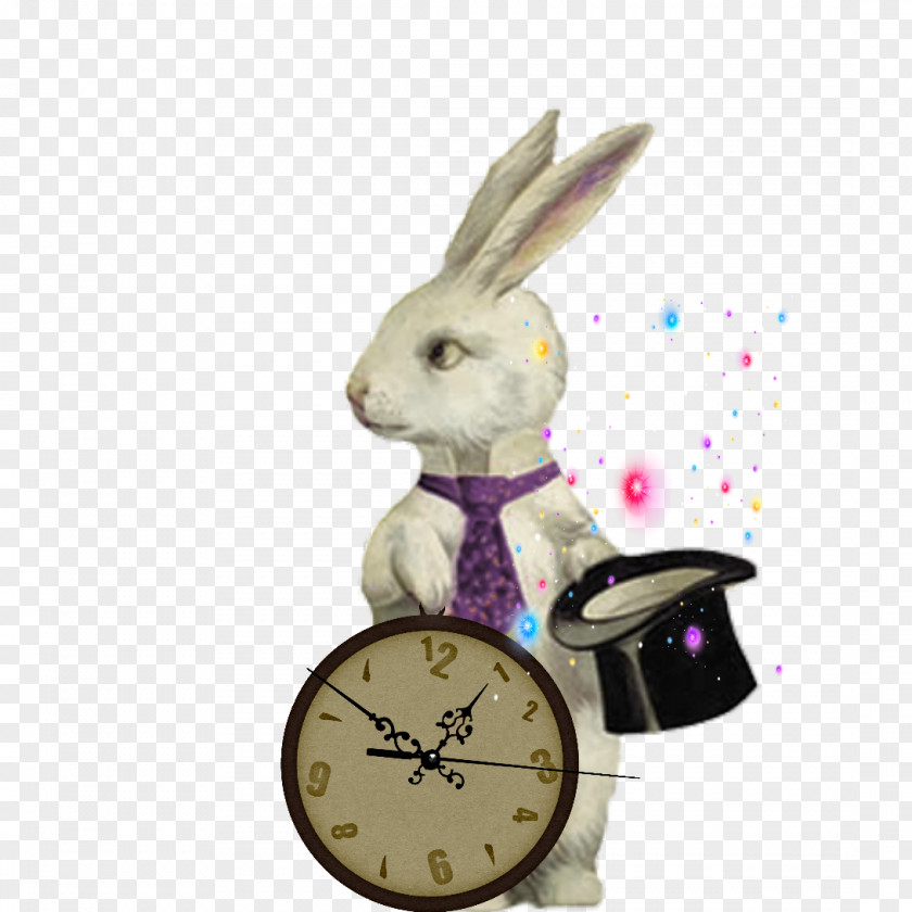 White Rabbit Easter Bunny Clip Art PNG