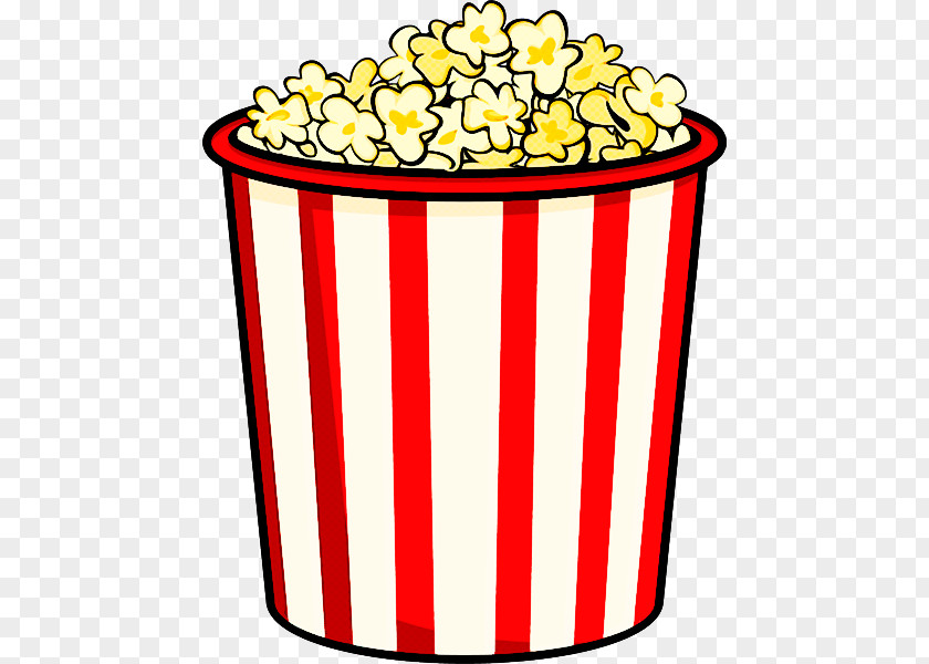 Baking Cup Snack Popcorn PNG
