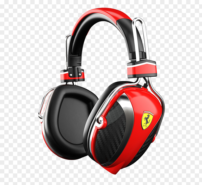 Ferrari S.p.A. Scuderia Noise-cancelling Headphones PNG
