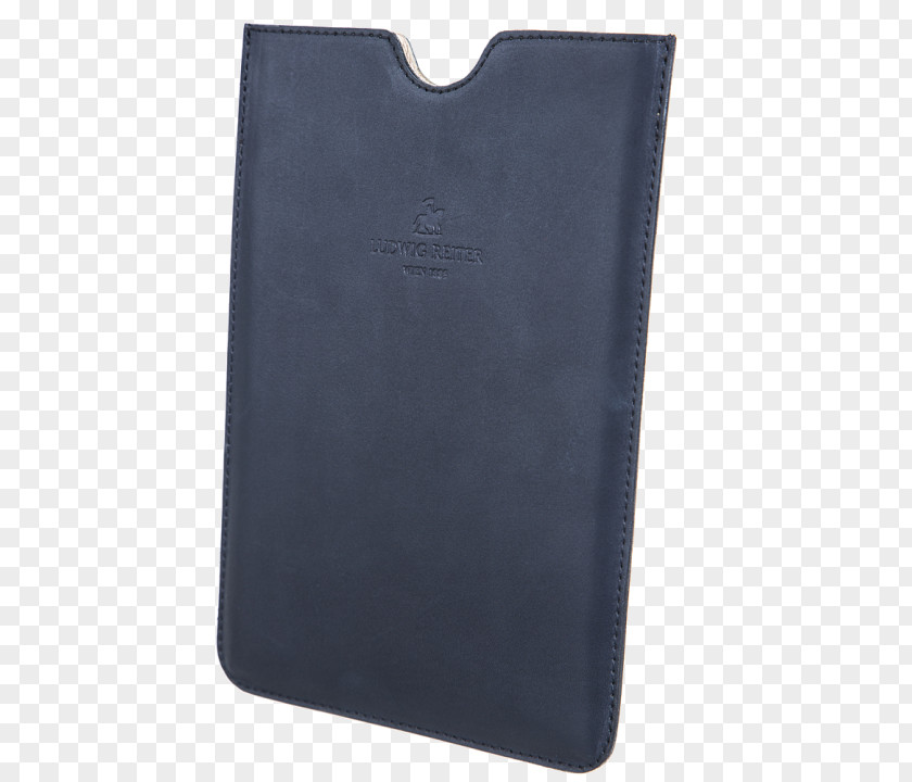 Wallet Cobalt Blue Leather PNG