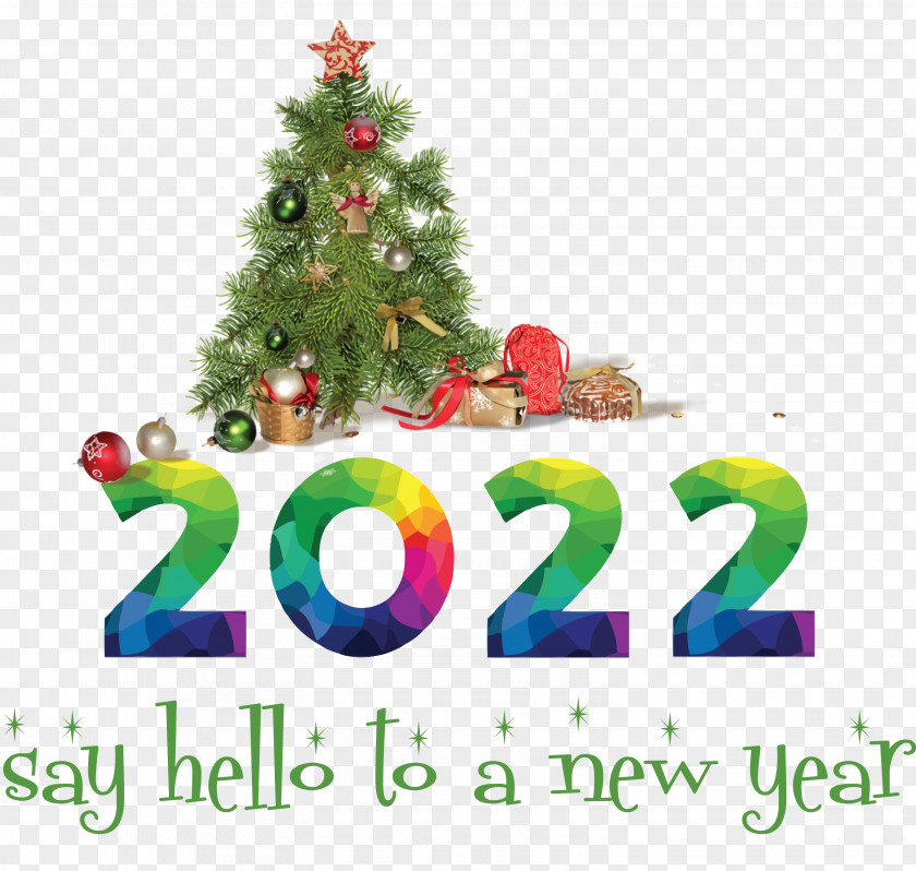 2022 Happy New Year PNG