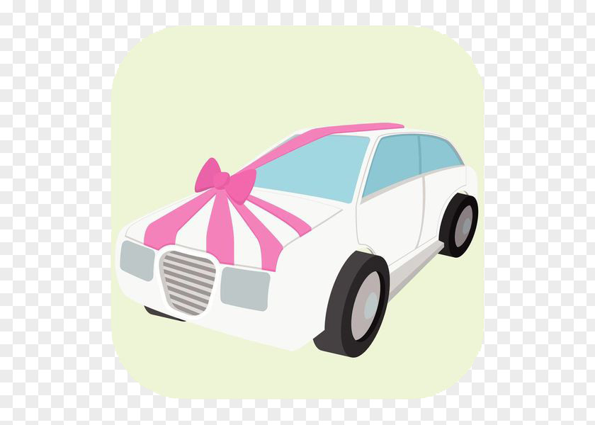 A Limousine For The Bride Wedding Cake Clip Art PNG
