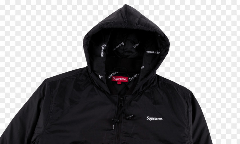 Adidas Jacket With Hood Hoodie Black Product PNG
