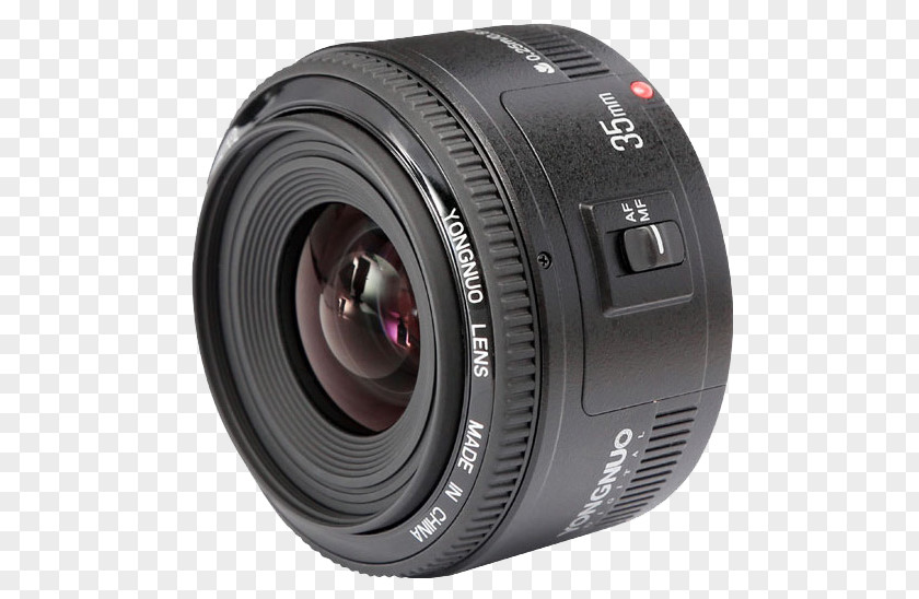 Camera Lens Canon EF Mount 35mm EOS Wide-Angle F/2 IS USM PNG