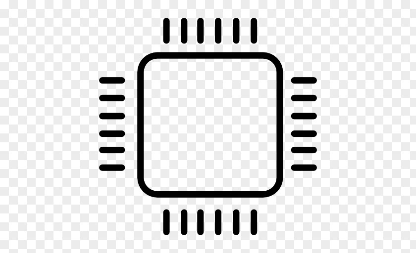 Computer Microprocessor Electronics Hardware Integrated Circuits & Chips PNG