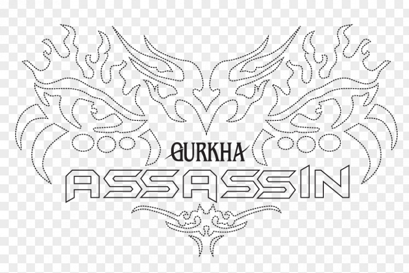 Gurkha Logo /m/02csf Drawing Line Art Graphic Design PNG