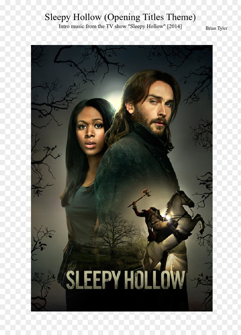 Headless Horseman Tom Mison The Legend Of Sleepy Hollow Poster PNG