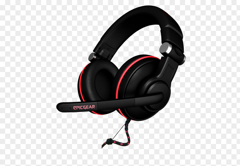 Headphones Microphone Epic Gear SonorouZ Se Binaural Head-band Black Headset Computer Mouse PNG