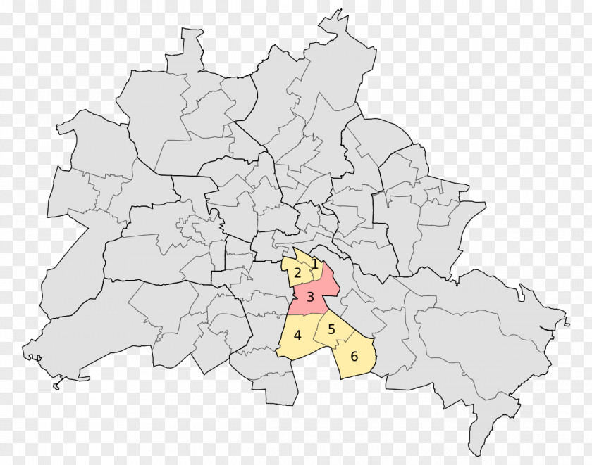 Map Mitte Spandau Alt-Treptow Wahlkreis Treptow-Köpenick 1 PNG