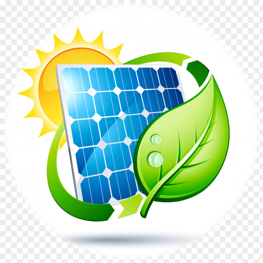 Solar Photovoltaics Cartoon Vector Power Panels Renewable Energy PNG