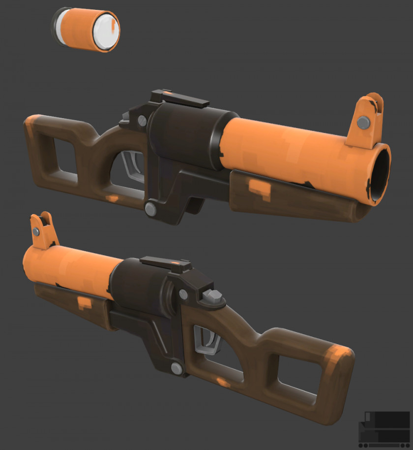 Grenade Launcher Team Fortress 2 Weapon Firearm PNG