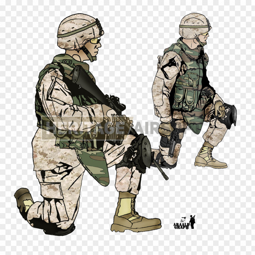 Marines Soldier Military Camouflage Airsoft United States Marine Corps PNG