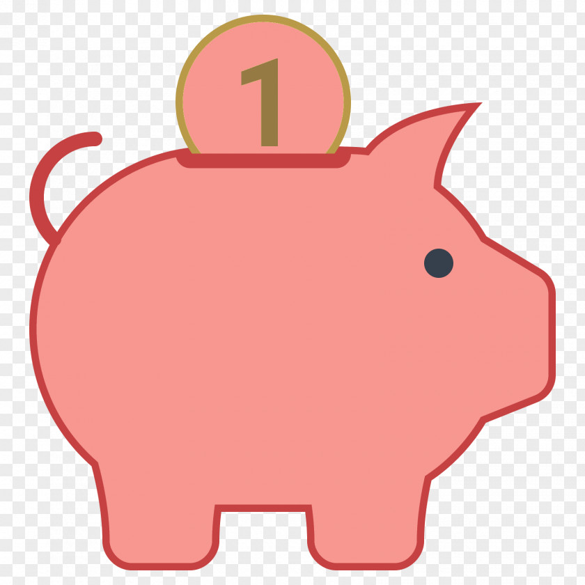 Piggybank Piggy Bank Tirelire Saving Money Domestic Pig PNG