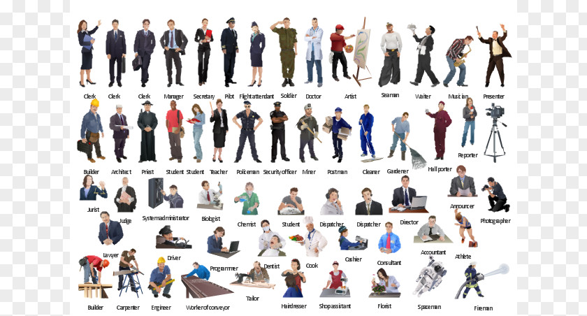 Professions Cliparts Professional Job Clip Art PNG