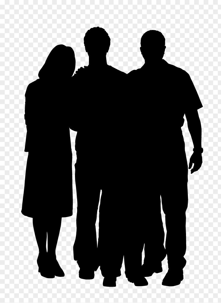 Silhouette Figures Visual Arts Person Photography PNG