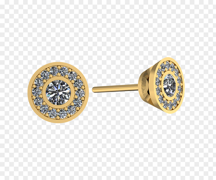 Smeraldo Earring Body Jewellery Gold Light PNG