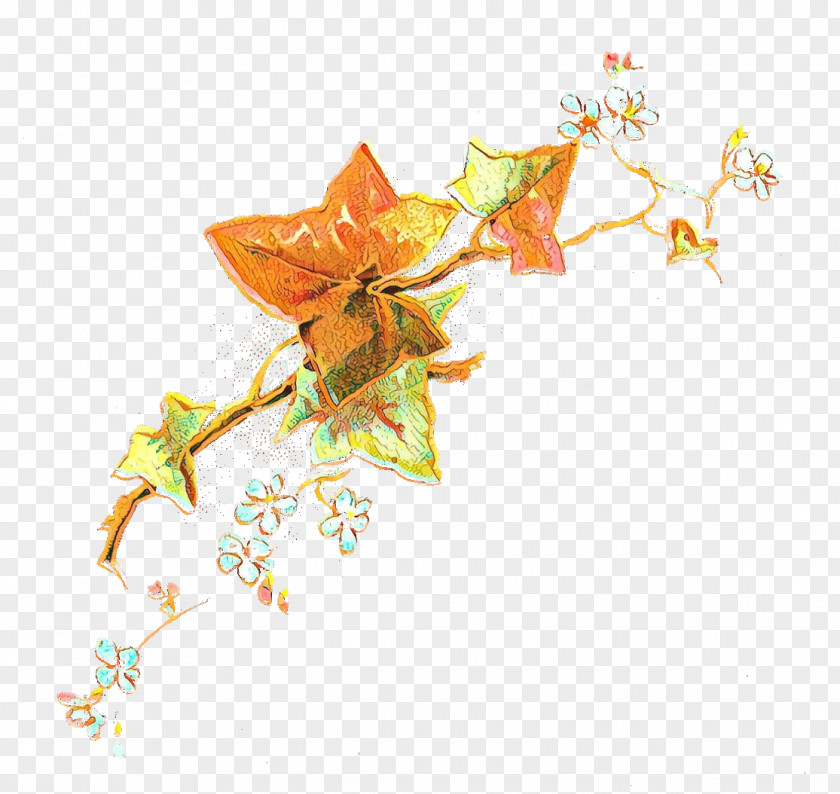 Plant Flower Twig Background PNG