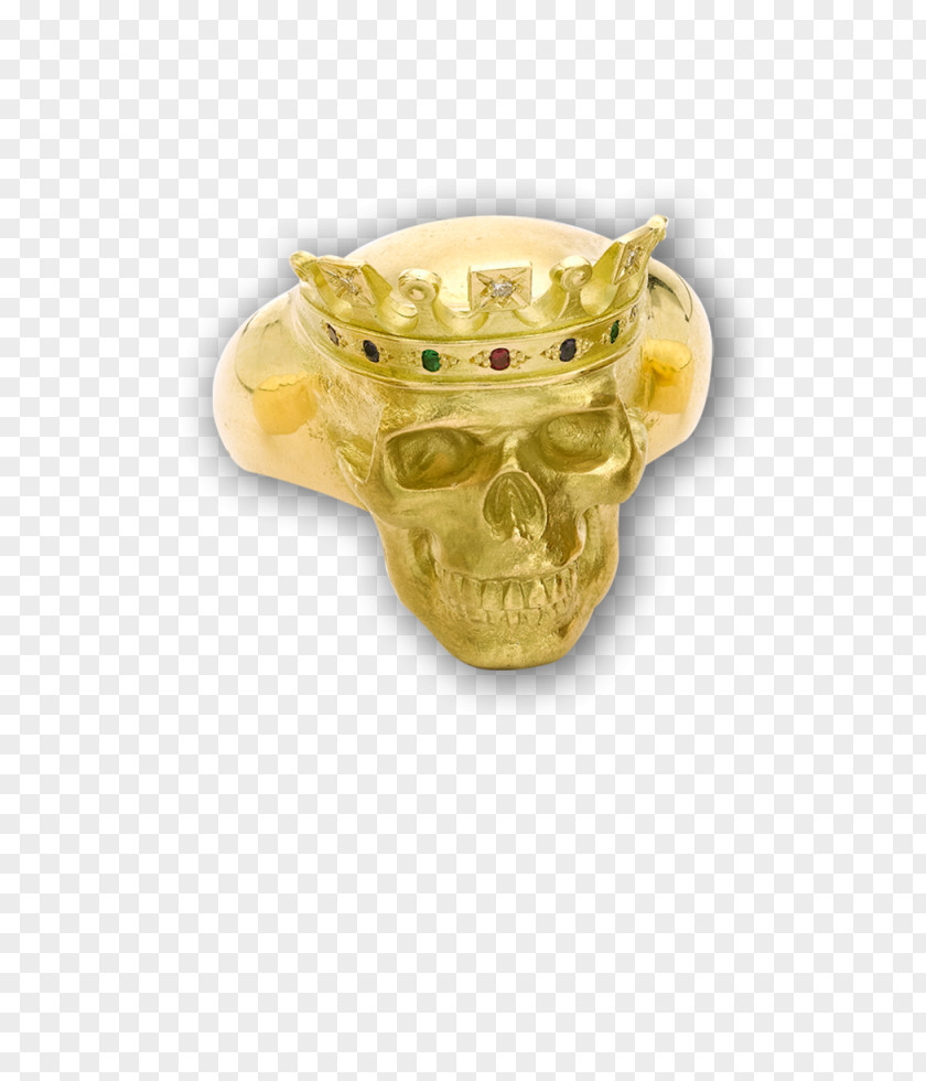 Tyrant Gold Bone Jaw Jewellery PNG