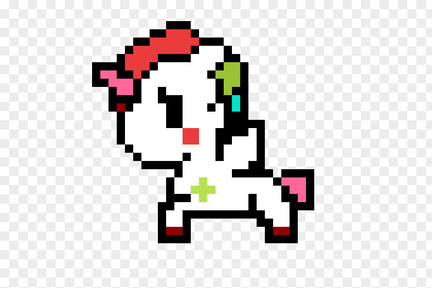 Unicorn Pixel Art Drawing Minecraft PNG