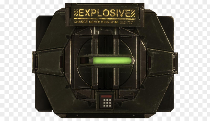 Weapon Explosive Material C-4 Demolition Satchel Charge PNG