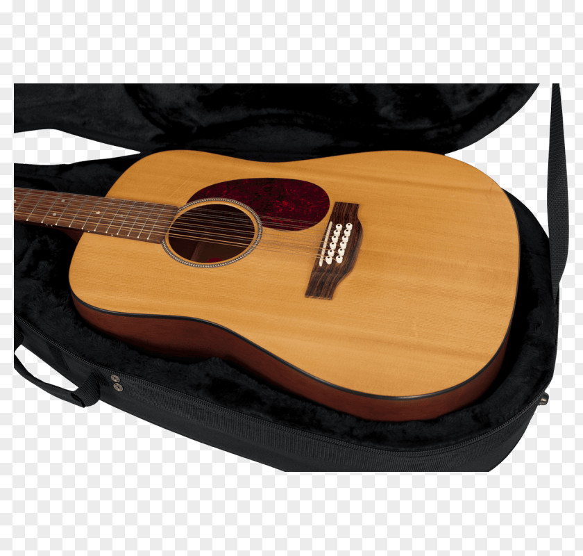 Acoustic Guitar Gator Deluxe Case Dreadnought Twelve-string PNG