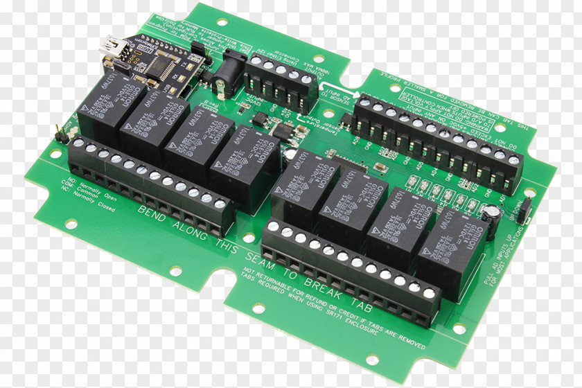 Computer Microcontroller Relay Electronics Electrical Network PNG