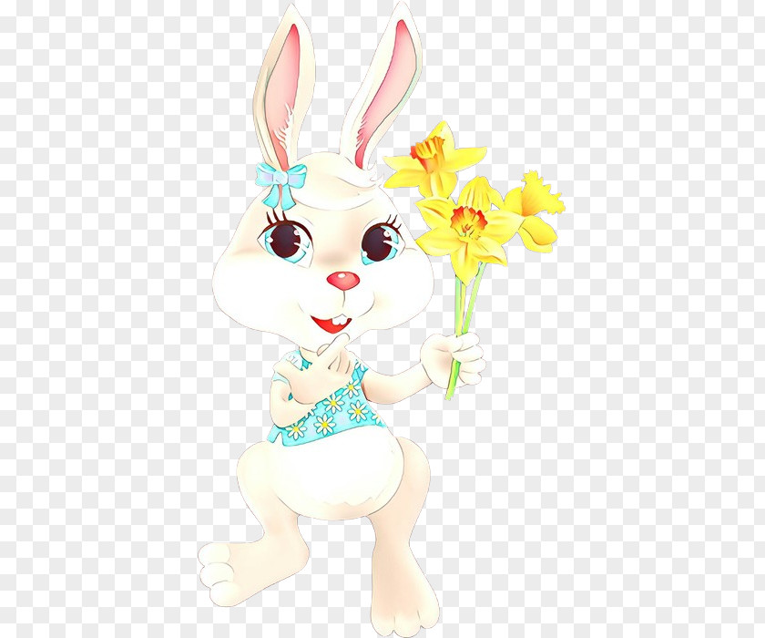 Easter Bunny Hare Clip Art Illustration PNG