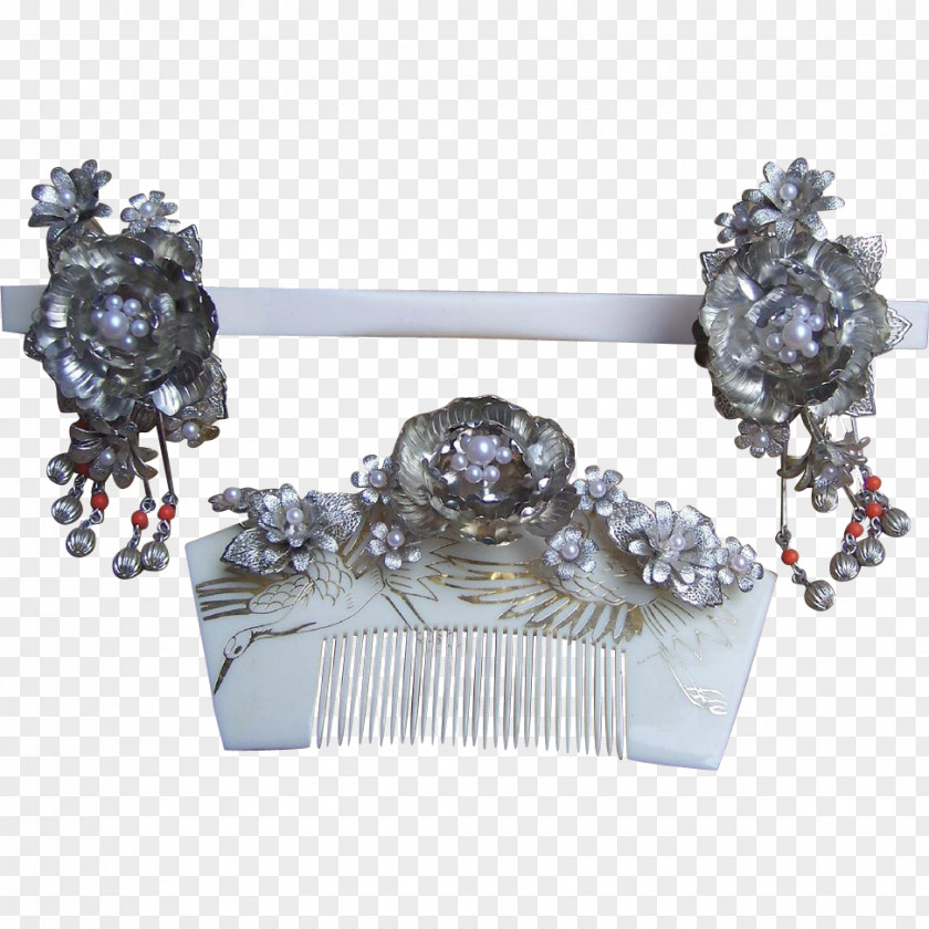 Jewellery Comb Kanzashi Hairpin PNG