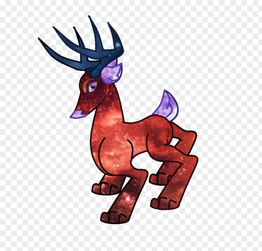 Reindeer Horse Antler Art Character PNG