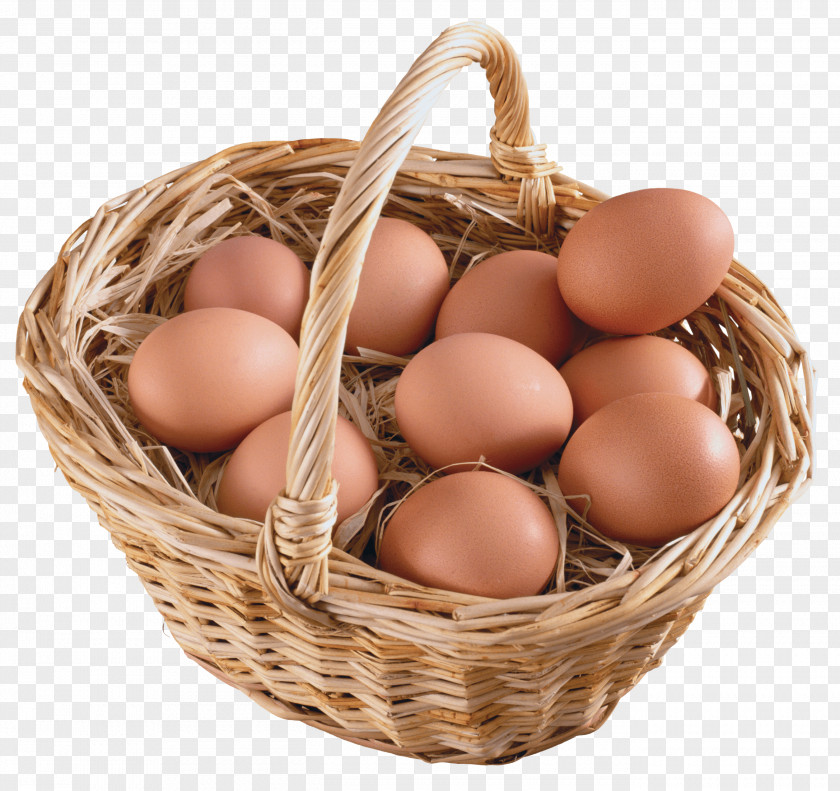 Basket Full Of Eggs PNG Eggs, brown egg in basket art clipart PNG