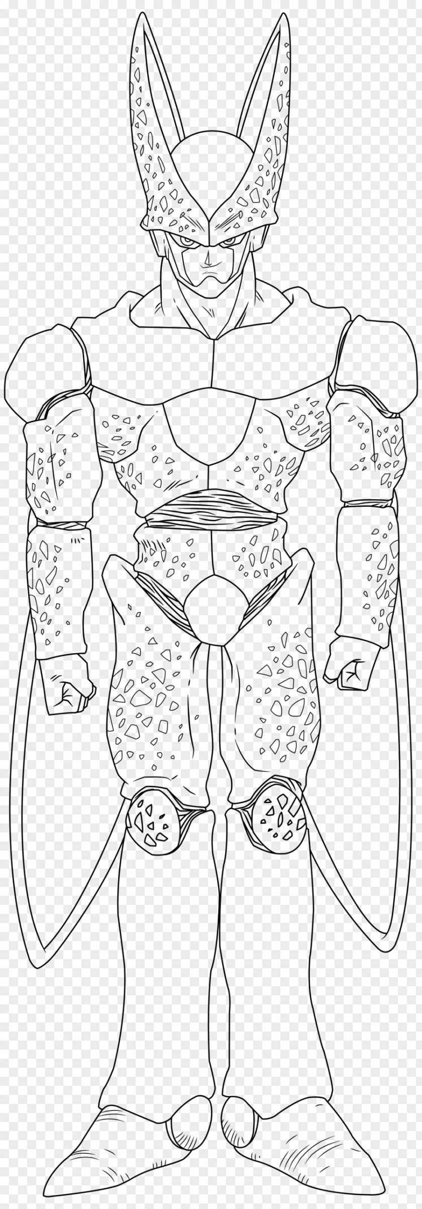 David And Goliath Line Art Drawing Cartoon Cell Frieza PNG