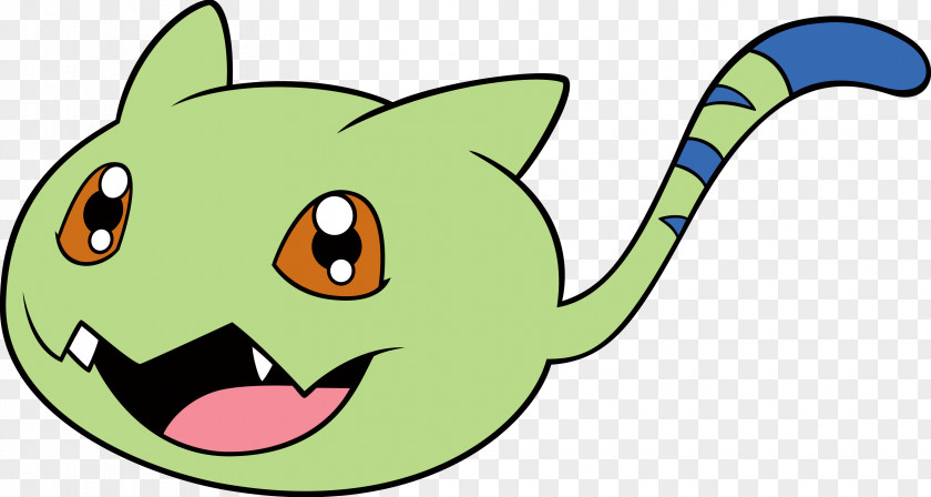 Digimon Cat Cartoon Snout Leaf Clip Art PNG
