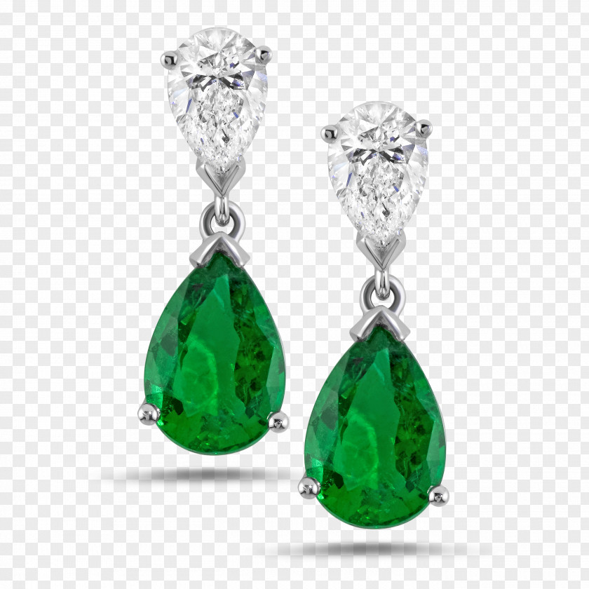 Emerald Earring Diamond Jewellery Carat PNG